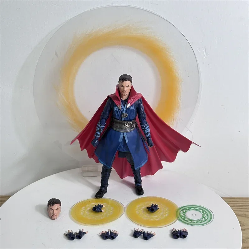 SHF Infinity War Dr Strange Action Figure PVC Desktop Model Ornaments Toys Room decoration Collection Children Birthday Gifts