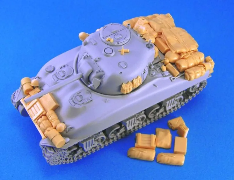 

Собранный комплект модели из литой смолы в масштабе 1/48, набор для хранения M4A1 (без бака), в разобранном виде и неокрашенном виде