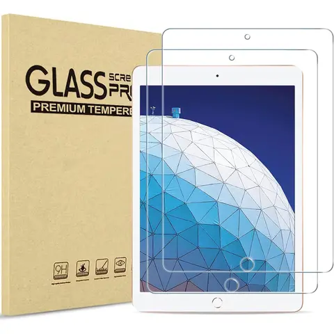 2pcs 9H Tempered Glass For iPad Air 2019 Air 3 10.5'' Clear Screen Protector For iPad Pro 10.5 2017 Anti Scratch Protective Film