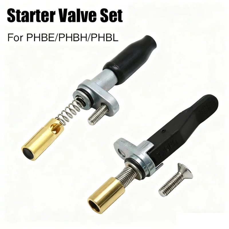 Motorcycle Carburetor Choke Lever Brass Valves Stainless Steel Linkage For PHBE PHBH PHBL Series Cold Start Enhancement X37F