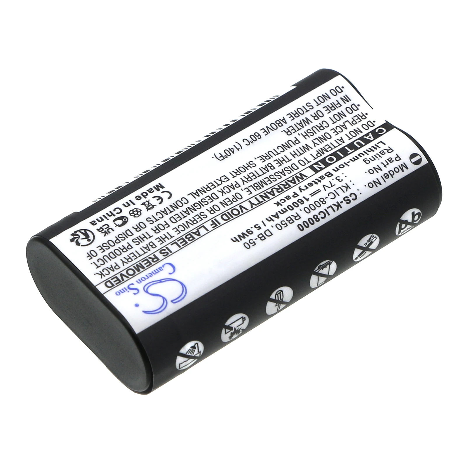 Li-ion Camera Battery for Ricoh Wisycom Kodak