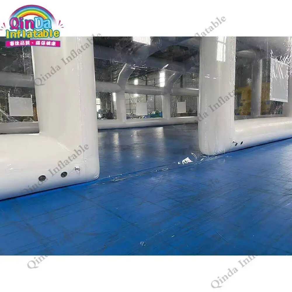 New Design Clear Bubble Swimming Pool Dome Tent Customized Inflatable Pool Cover Tent