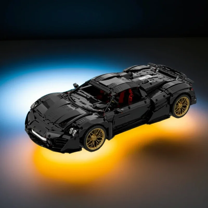 

3981PCS MOC City Champions Super Car Sports 918 Spyder 1 8 Model Technology DIY Assembly Building Blocks Display Birthday Gift