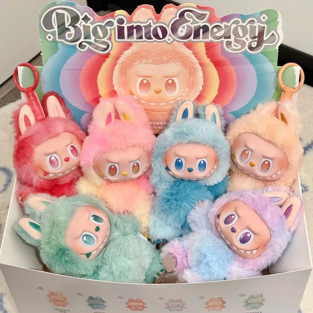 

Original The Monsters Labubu V3 Blind Box Big Into Energy Series Vinyl Face Anime Figure Labubu Pendants Toys Kids Birthday Gift