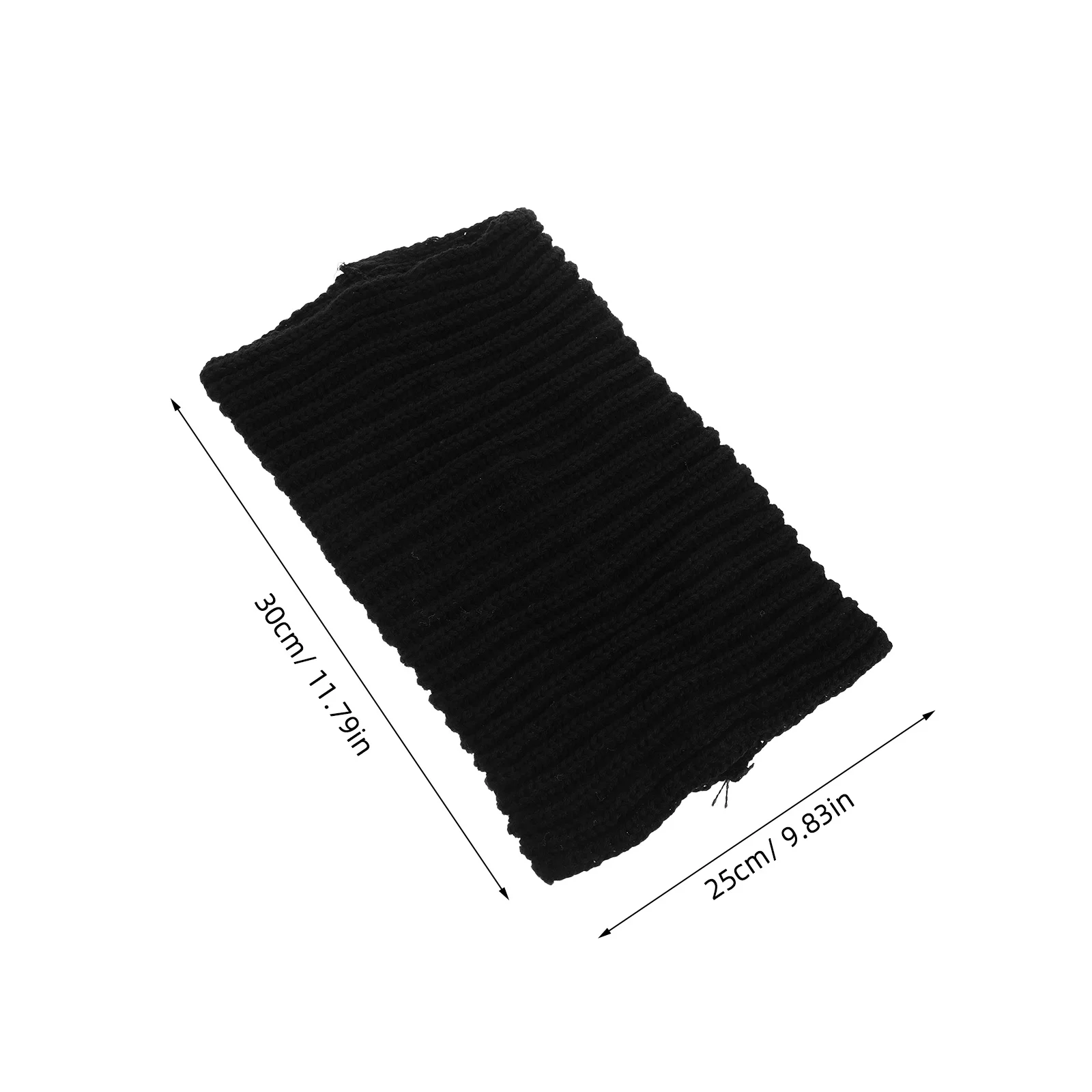 وشاح صغير محبوك سميك دافئ حلقة الرقبة التبعي للرجال النساء الشتاء أزياء الشارع الشهير وشاح المنسوجة متماسكة