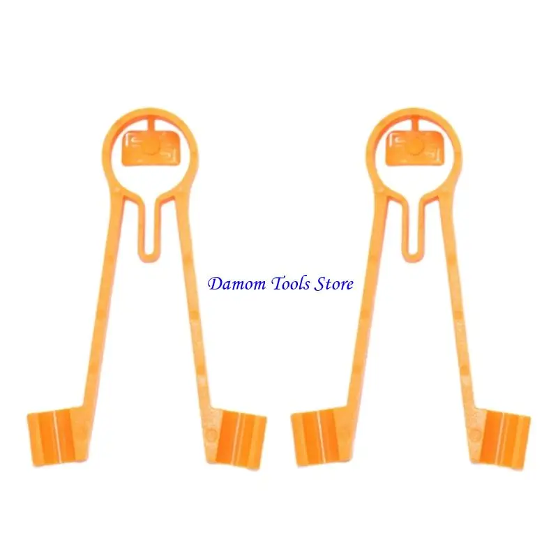 57BE Plastic Multimeter Probe Mounting Bracket Suitable for Secure Handfree Electrical Testing Probe Holder