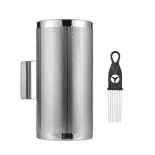 Instrumento Guiro de acero inoxidable de 12 pulgadas con raspador, agitador Guiro, instrumento de percusión latina, herramienta de entrenamiento Guiro para banda de Jazz