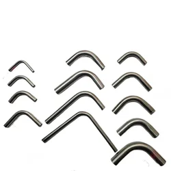 304 Stainless Sanitary 45 Degree 90 Degree Elbow Lengthen Seamless Pipe Welding Pipe Fitting