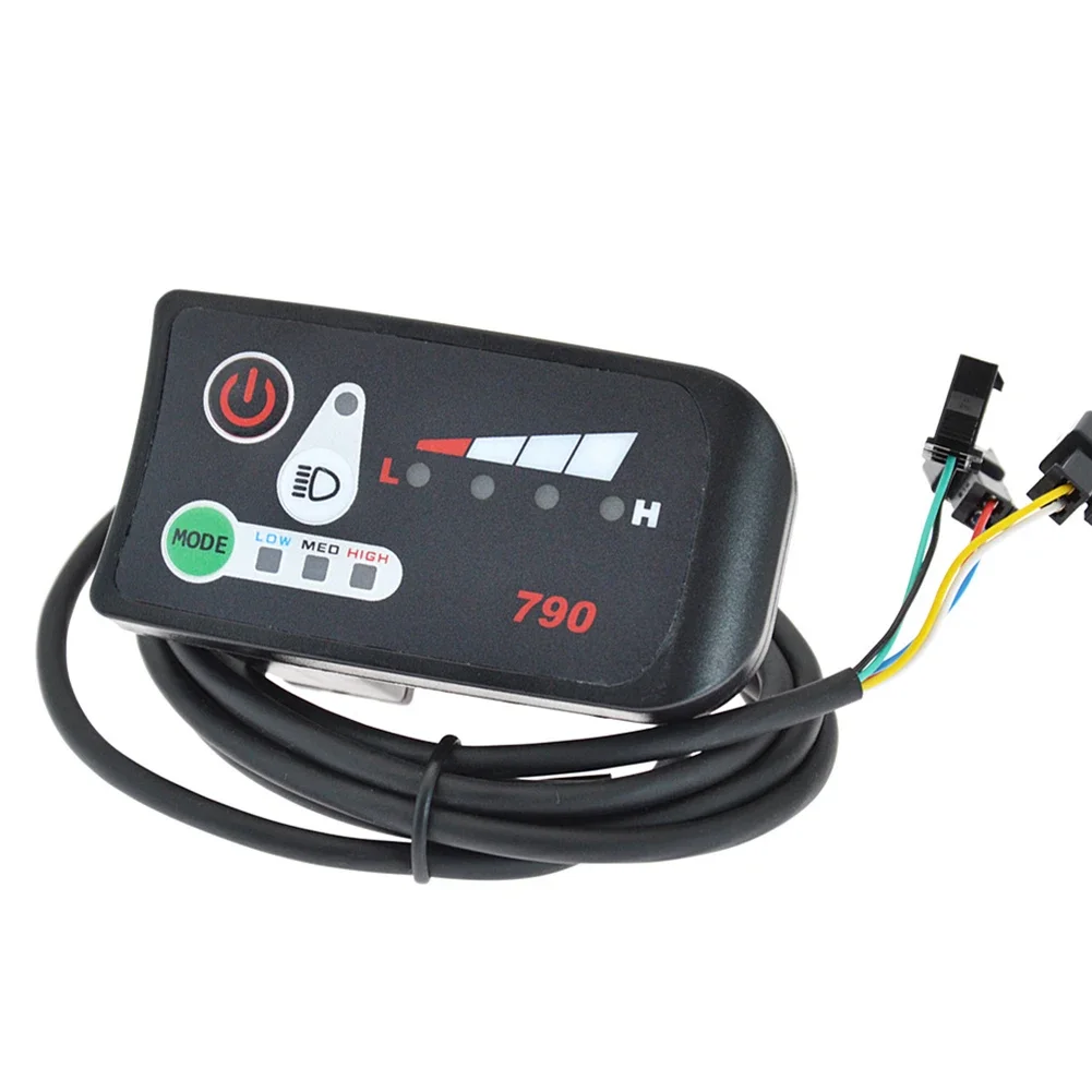 

Computer Bike Display TOOL 24V36V48V 790 81x43x47mm Black For Electric Bicycles Cars Digital For 22.2mm Handlebar