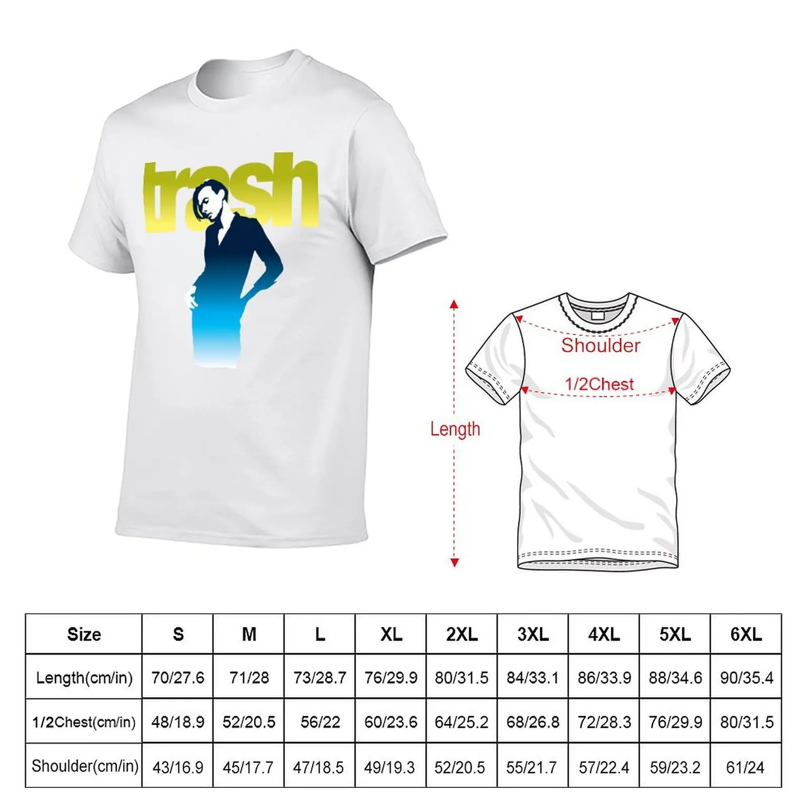 Suede - Trash T-Shirt man t shirt cotton t shirt man plain T-Shirt