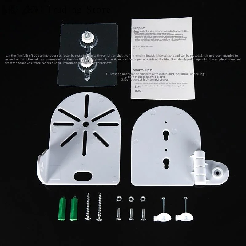 L Shape Nail Free Wall Mount Camera Bracket With Glue Base PTZ Version Camera Surveillance Bracket For Security Camera