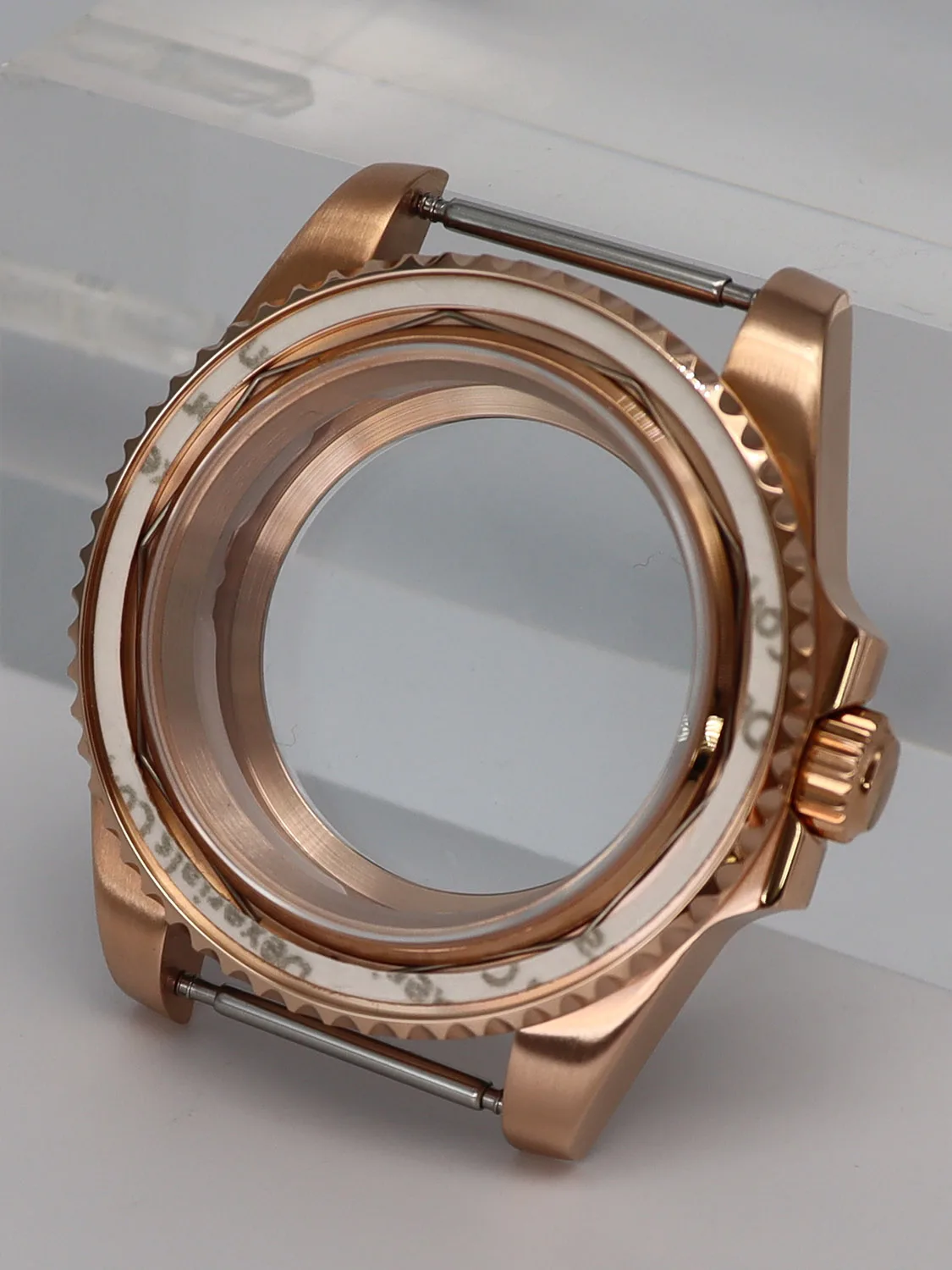 NH35 ملحقات تعديل علبة الساعة 316L تقويم من الفولاذ المقاوم للصدأ زجاج الياقوت متوافق مع حركة ميوتا 8215