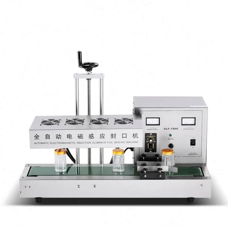 High Speed Aluminum Foil Sealing Machine/Stainless Steel Glass Jar Plastic Bottle Induction Sealer