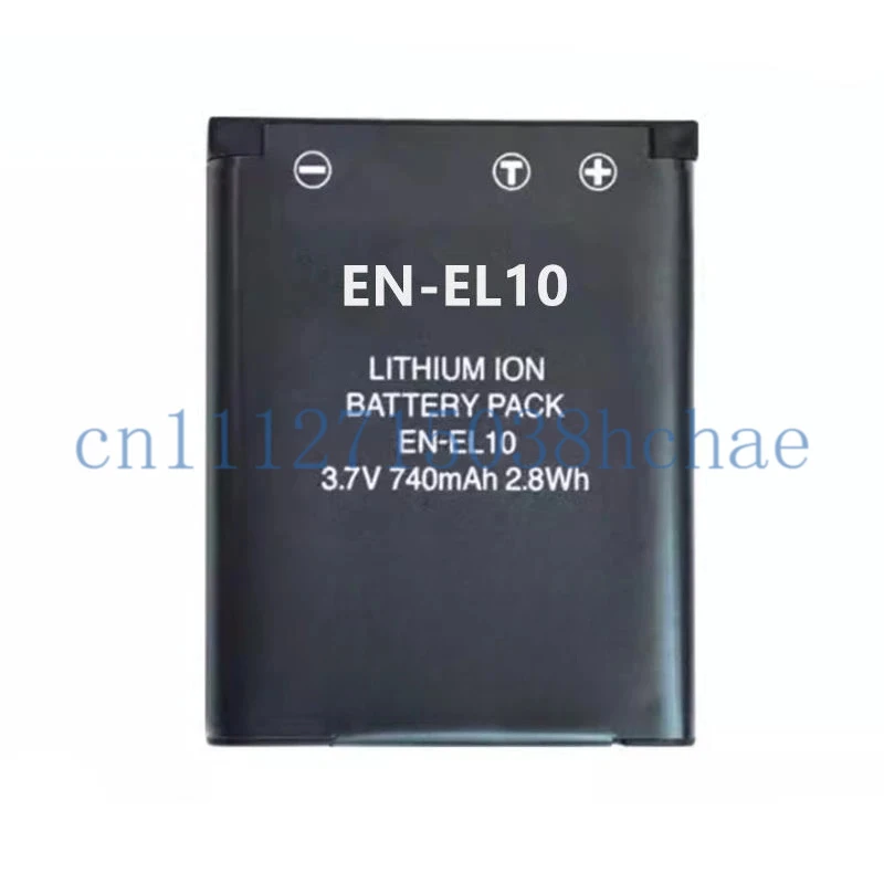 3.7V 740mAh EN-EL10 Camera Battery for Nikon S2500 S2800 S4200  A100 S2550 S2750