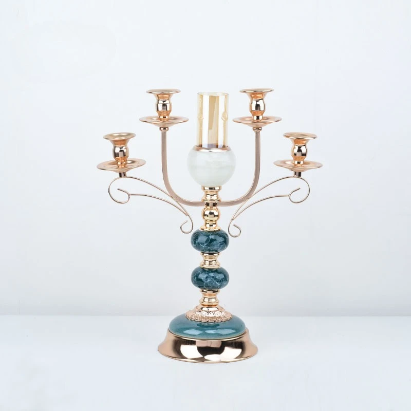 Christmas Candle Holder Home Entrance Room Scented Candle Holder Birthday Party Decoration Wedding Decoration Premium Ornament