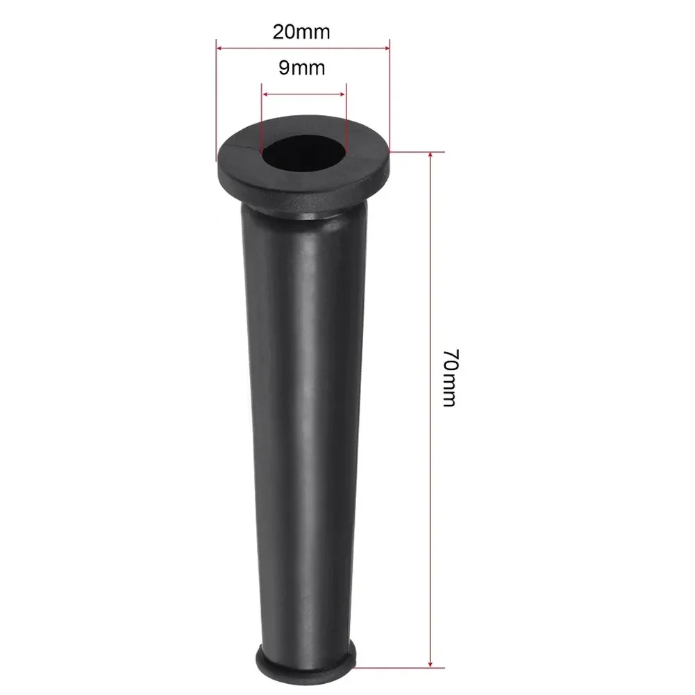 5pcs 9mm Rubber Wire Protector Cable Sleeves Boot Covers For Angle Grinder Wire Connect Protection Electric Drill Cable Covers