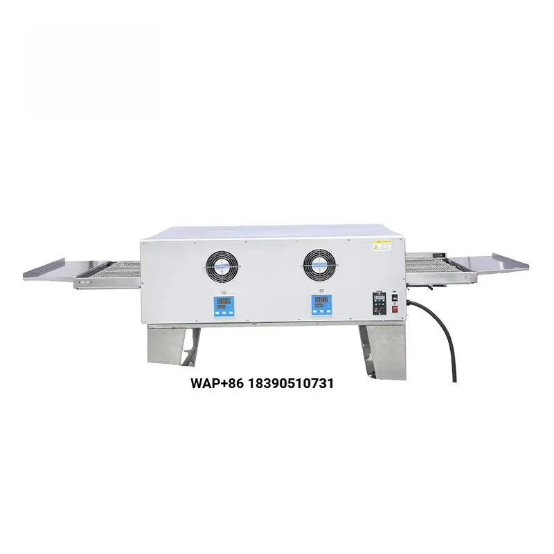 12 14 20 32 Inch Commercial Bakery Equipment Electric Gas Conveyor Belt Pizza Oven for Restaurant CE Provided