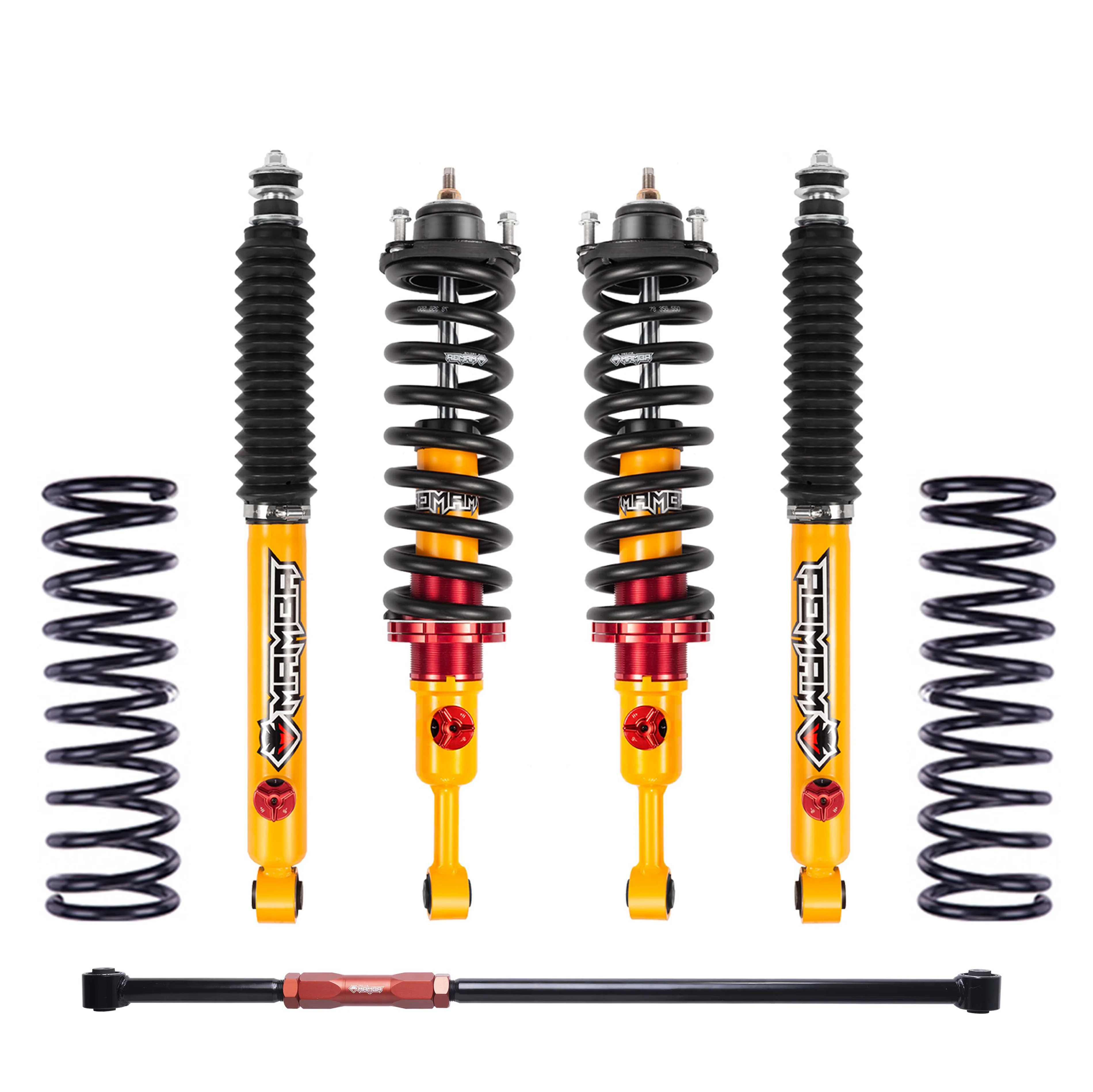 Mamba Foam Cell Hydraulic suspension lift kit Adjustable Raise 2 inches  Shock Absorbers for Fortuner