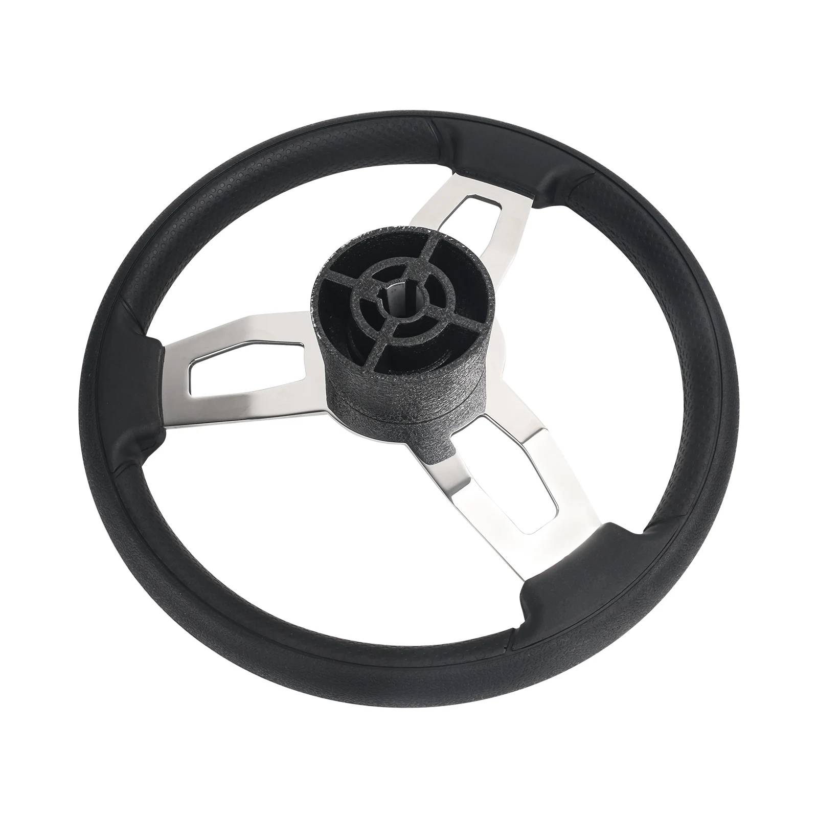 Accessori per barche Volante distruttore marino a 3 raggi in acciaio inossidabile da 13 pollici con schiuma nera