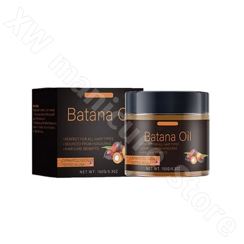 Batana Ointment Hair Mask Nourishes and Softens, Improves Frizz, Perm and Dye Damaged Split Hair Care Film 150g