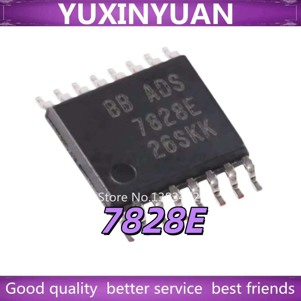 (5piece)100% New ADS7828E ADS 7828E sop-16 Chipset
