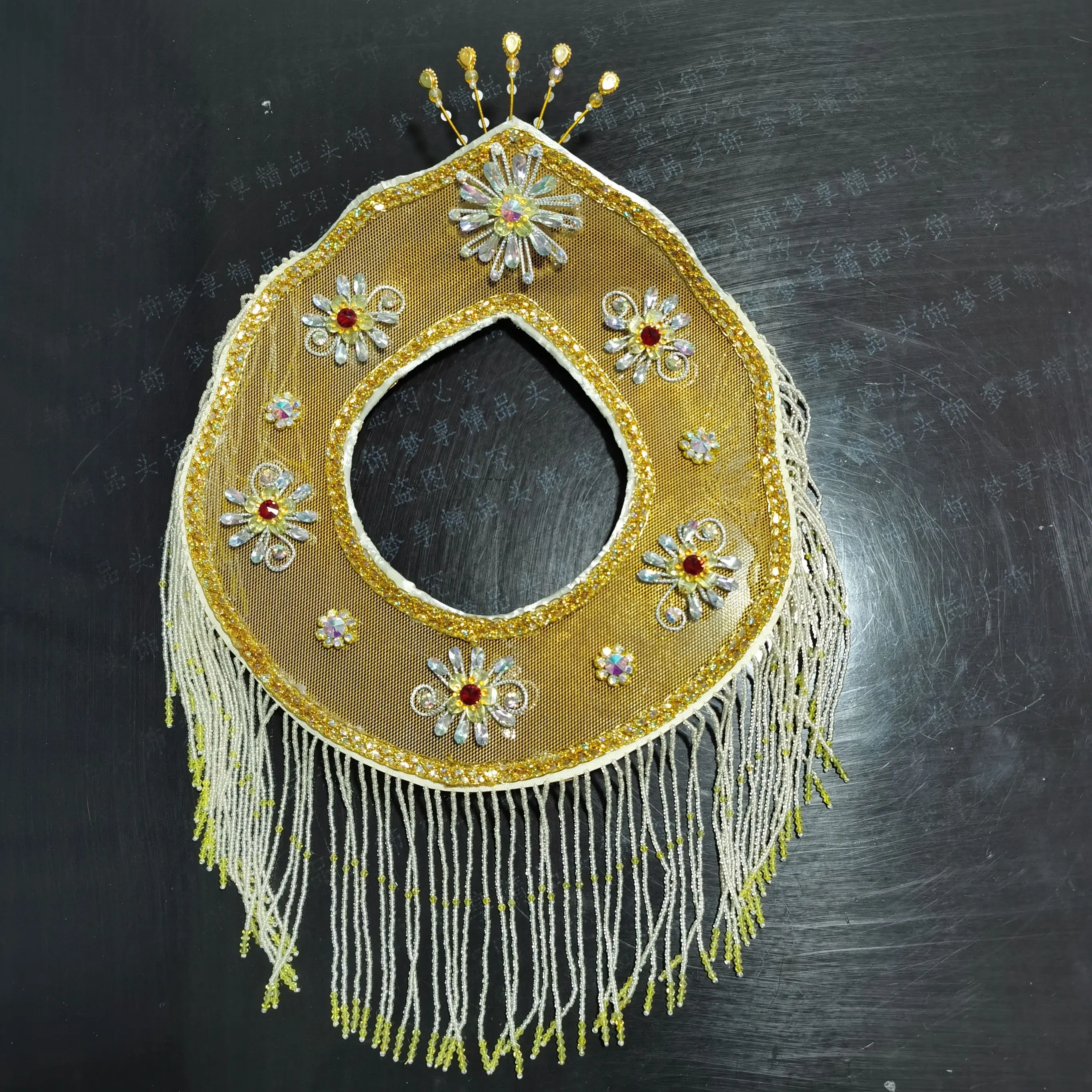 ZOCO ليو يي مرت على كتاب ليكسايد وداع التنين فتاة سانيانغ خوذة قبعة أوبرا هوادان القبعات يو أوبرا هوانغمي أوبرا