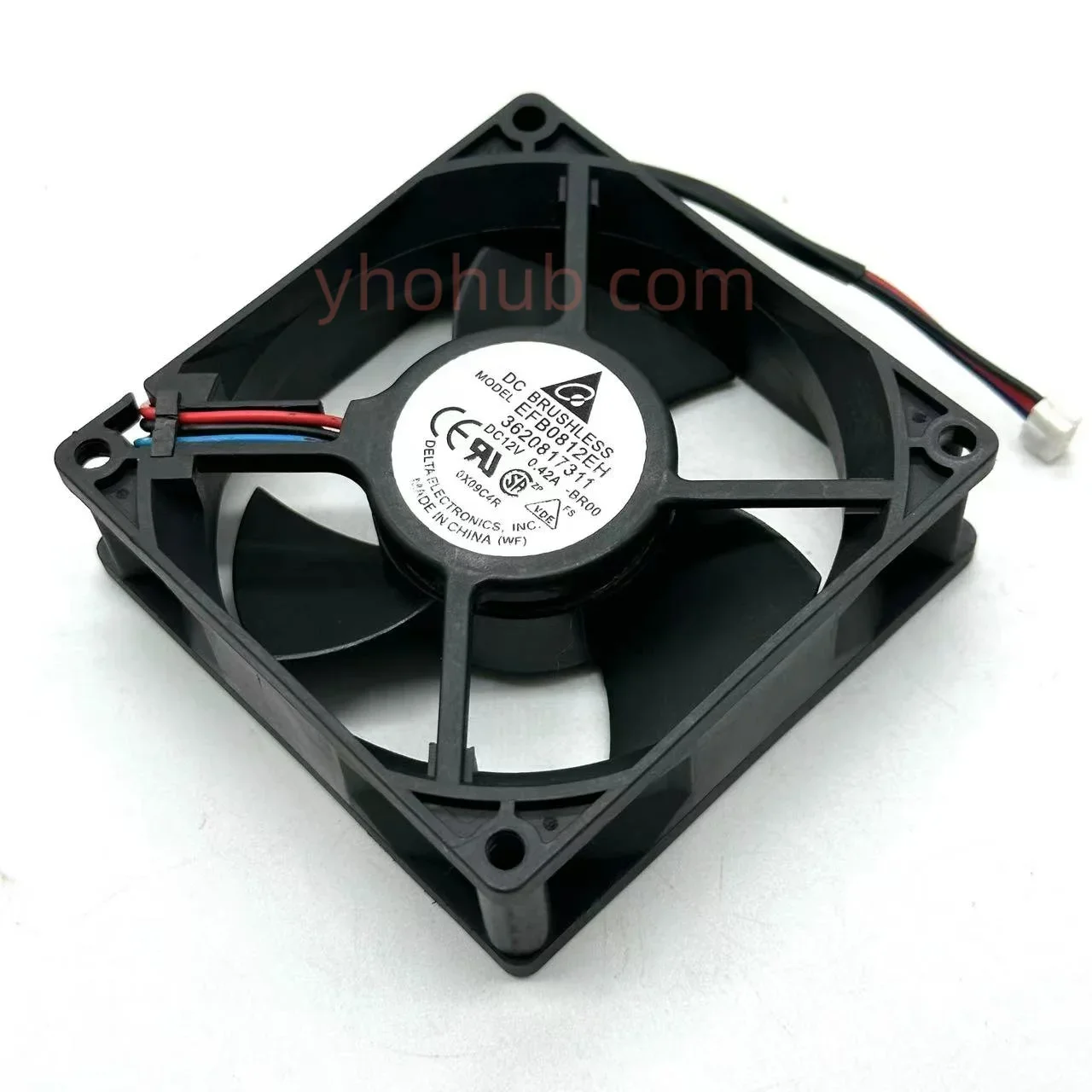 

Вентилятор охлаждения сервера Delta Electronics EFB0812EH BR00 DC 12V 0.42A 80x80x25мм