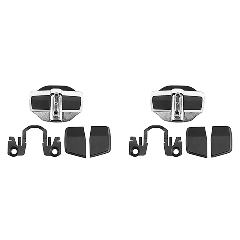 

2 Set Door Stabilizer Door Lock Protector Latches Stopper Covers for Honda Accord Civic CRV HRV