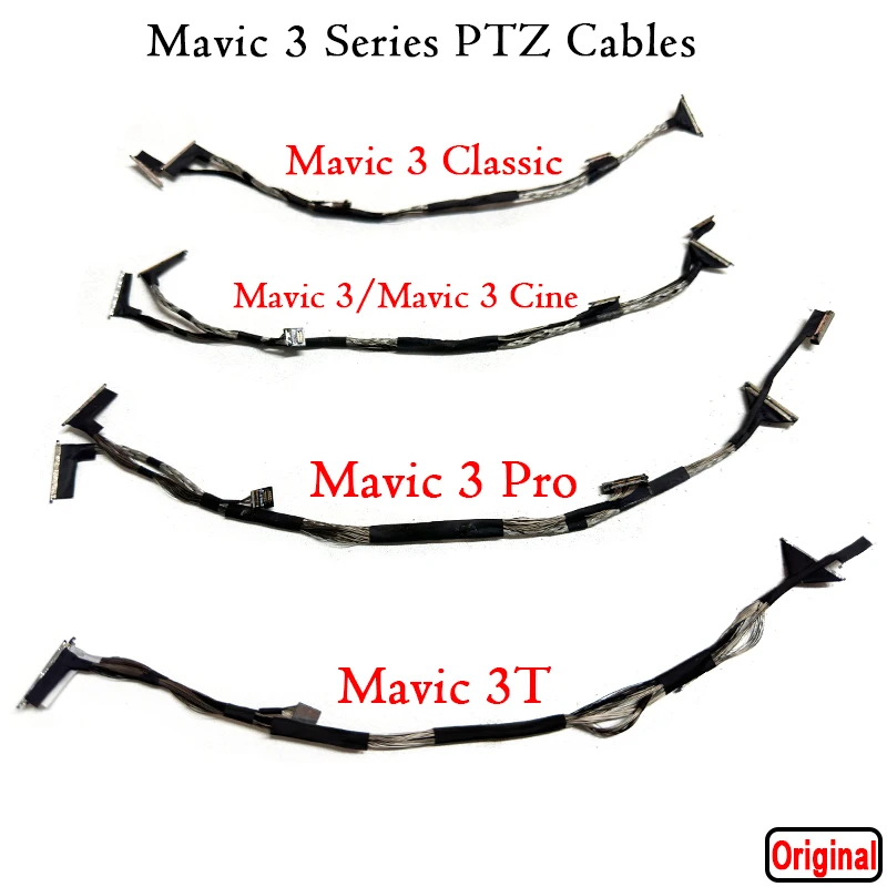 Mavic 3T Ptz kabel Mavic 3 asli kabel Gimbal klasik garis koaksial Gimbal untuk DJI Mavic 3 Mavic 3 klasik Mavic 3T