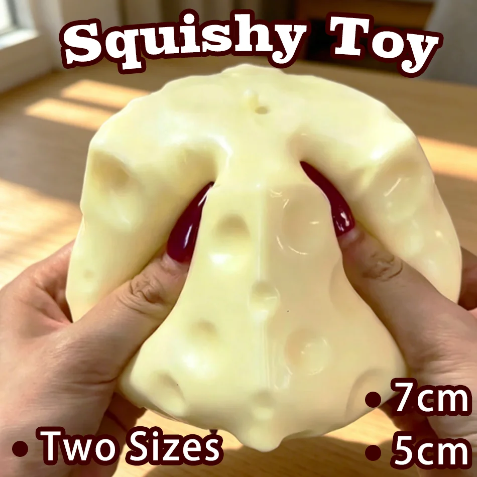 Fire Starter Cube - HOT Cheese Cube Stress Ball Big