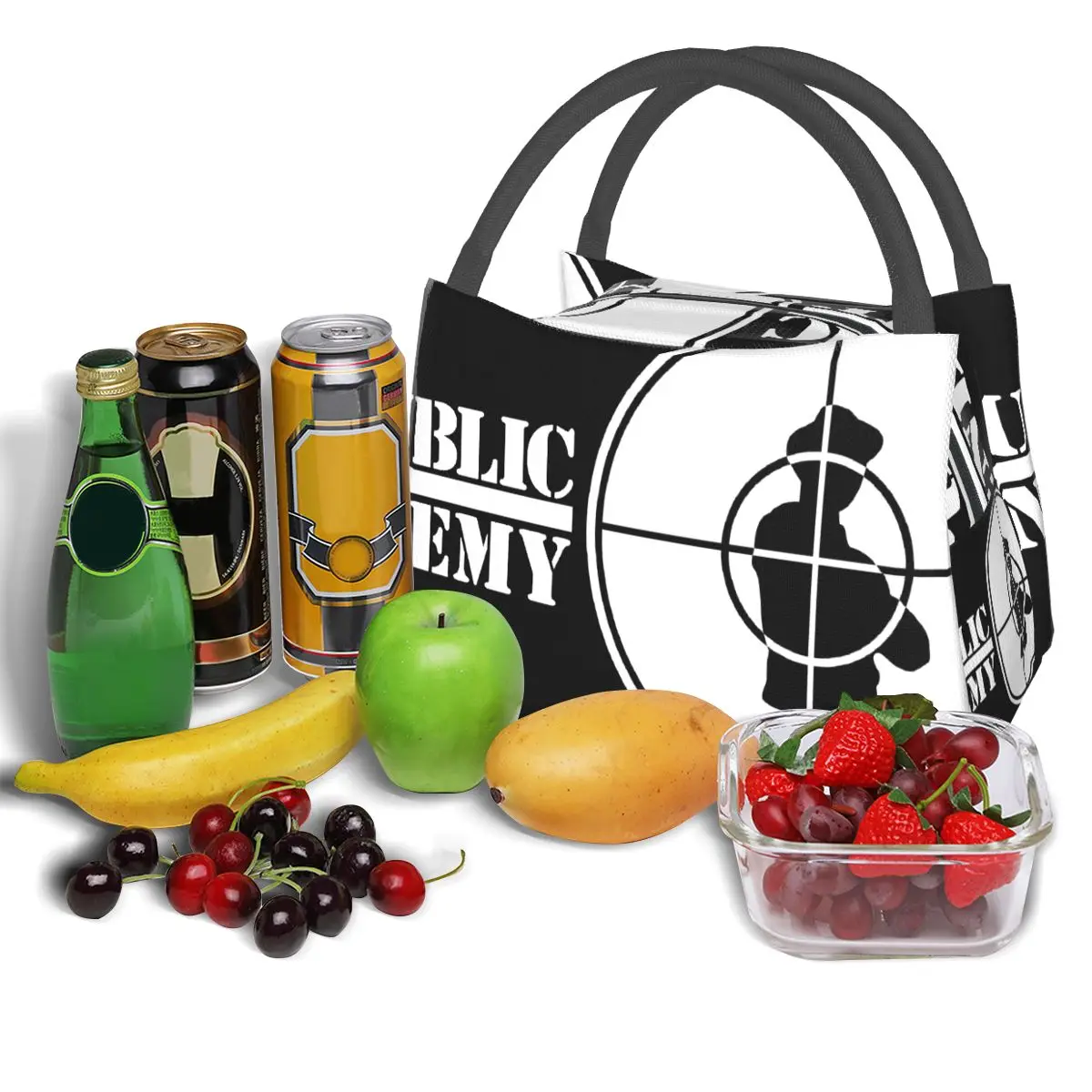 Public Enemy Portable insulation bag for Cooler Thermal Food Office Pinic Container