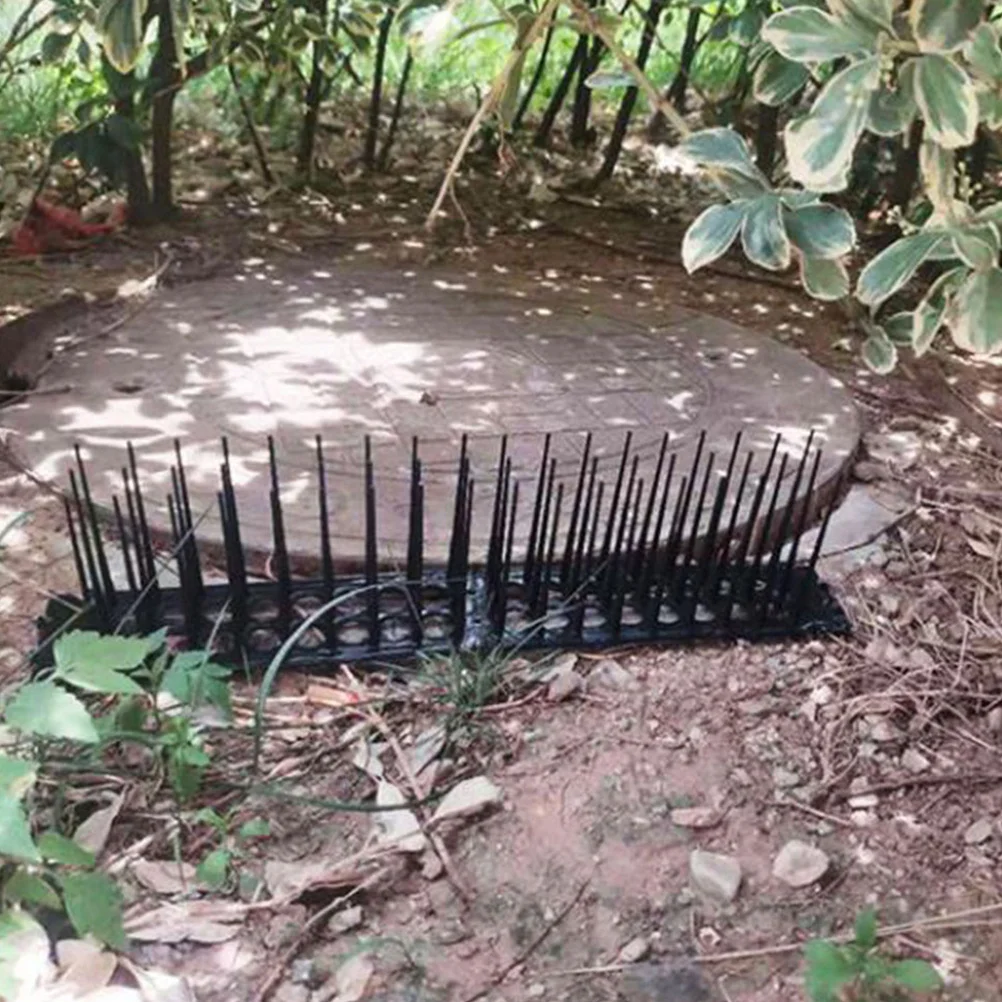 

3 Pcs Anti Pigeon Devices Fence Spike Security Climb Anti-climb Spikes for Fences Walls Birds Stakes outside