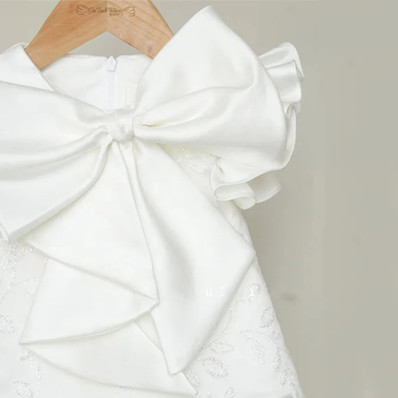 فساتين فتاة الزهور الأميرة تول مقوس دانتيل الأميرة للأطفال فساتين المناولة الأولى هدية عيد الميلاد وحفلات الزفاف وأعياد الميلاد