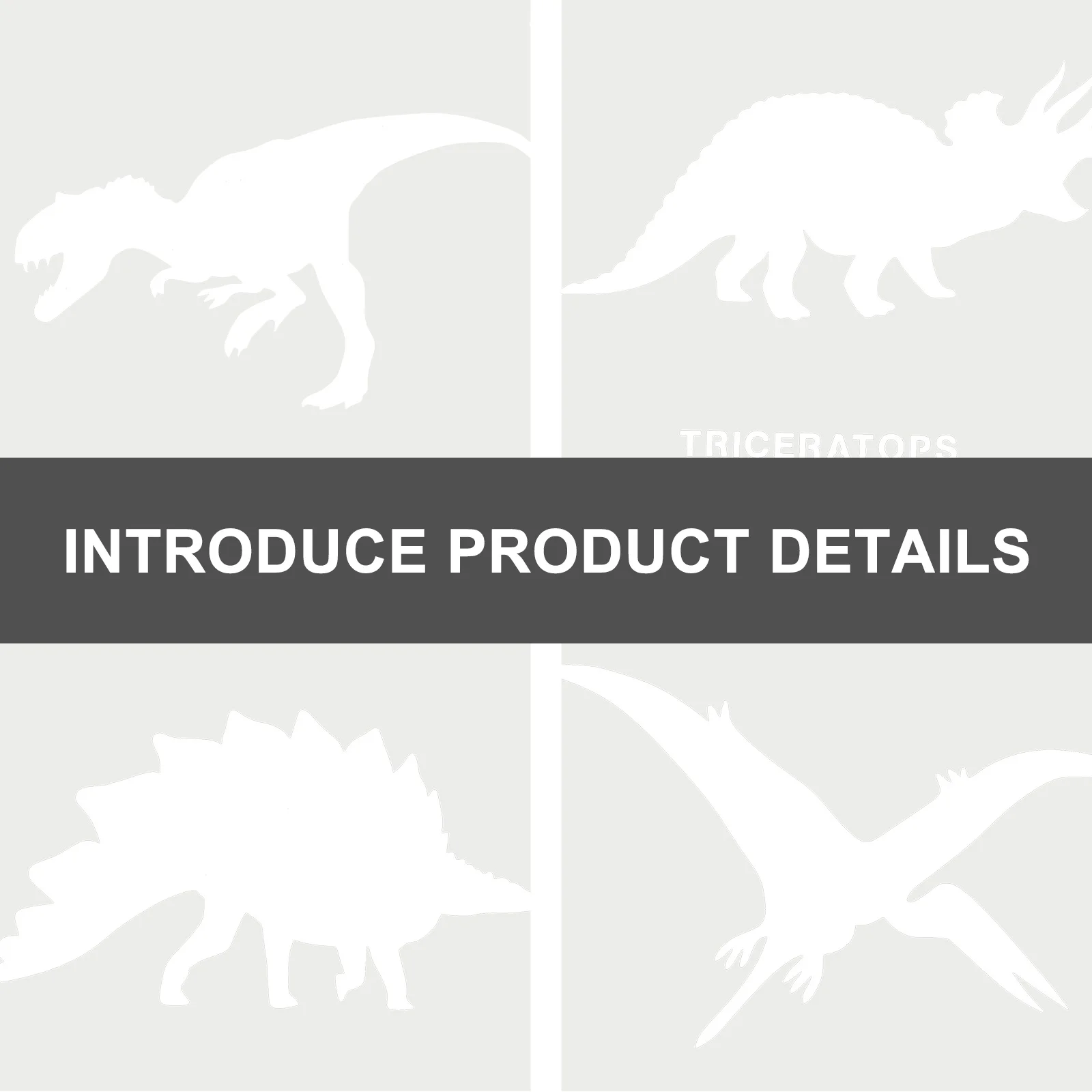 

12Pcs Hollow Out Dinosaur Stencils for Painting DIY Wall Decor Scrapbook Craft Reusable Template Kids Hand Eye Coordination