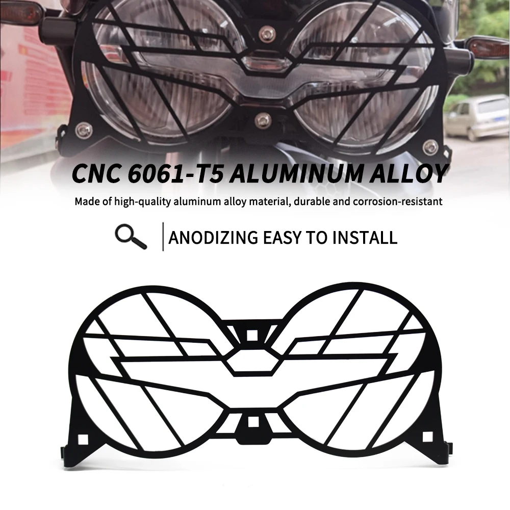 

Защитный чехол для фар мотоцикла MOTO Guzzi V85TT, аксессуары для мотоциклов, защитный чехол для фар из алюминиевого сплава