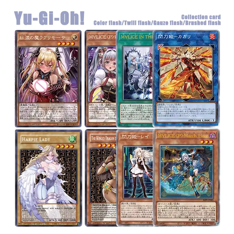 Yu-Gi-Oh! Diy Homemade Azamina of the White Forest Elzette Maliss Collection flash Card Toys Gift