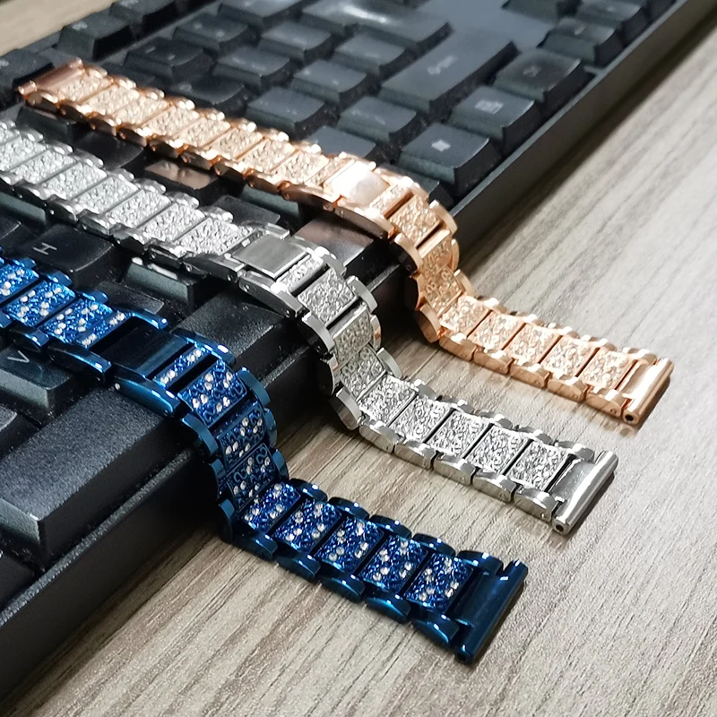 حزام (Band) ساعة ل شاومي Redmi ساعة 3 ، نشط SmartWatch حزام ، الرياضة الماس استبدال معصمه ل Redmi Watch3 نشط سوار