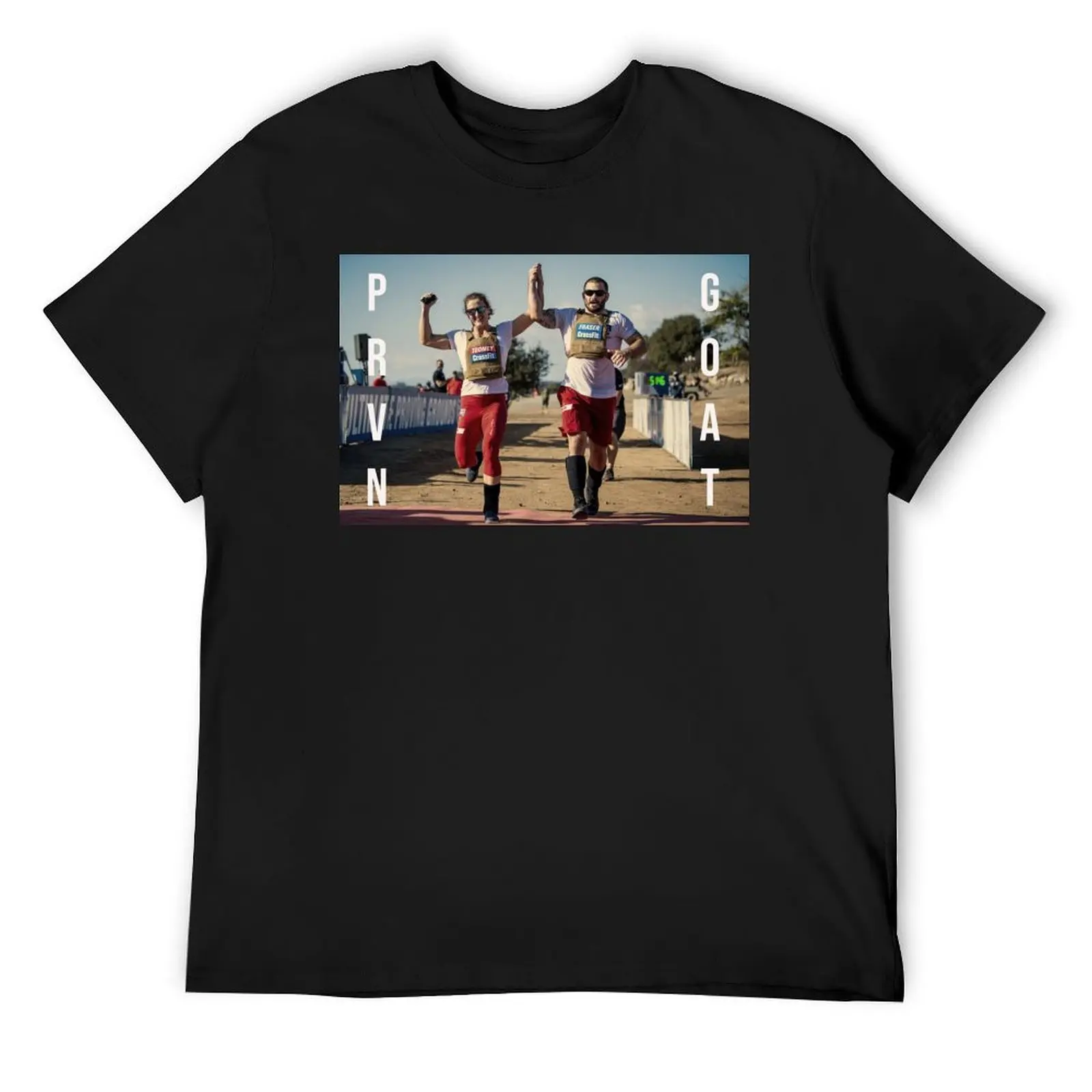 Tia-Clair Toomey and Mat Fraser — CrossFit — Прован — футболка PRVN Greatest of All Time GOAT Color
