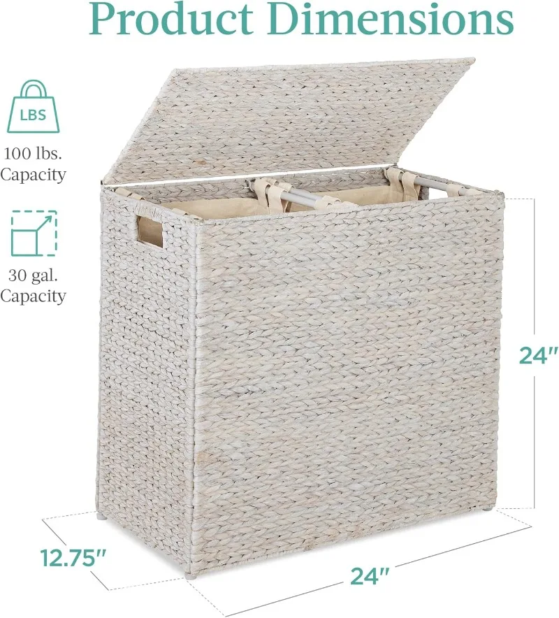 large-double-laundry-hamper-with-lid-natural-handwoven-water-hyacinth-2-sections-w-2-machine-washable-linen-handles-white