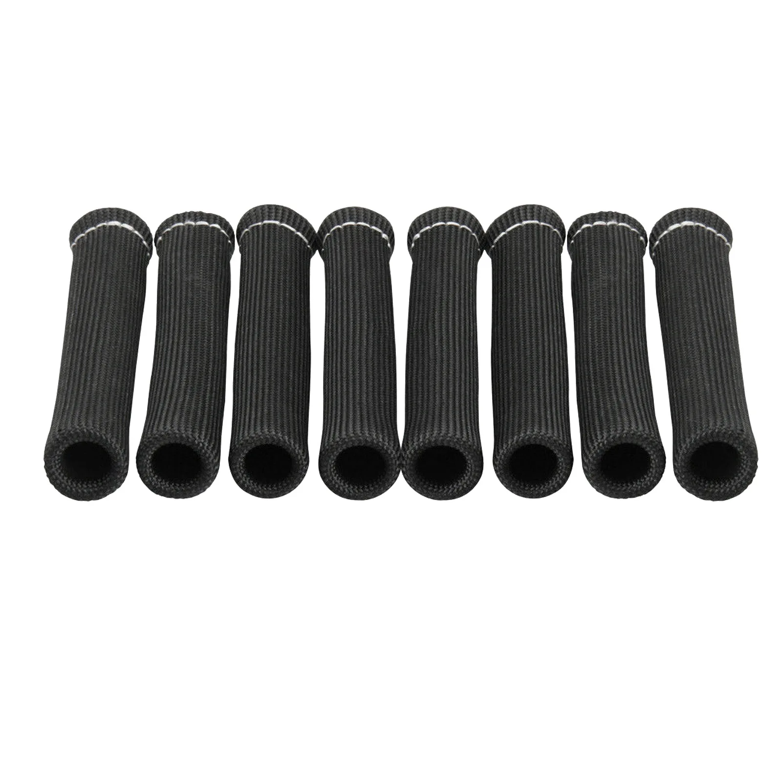 8Pcs 2500° for Spark Plug Wire Boots Protector Sleeve Heat Shield Cover for