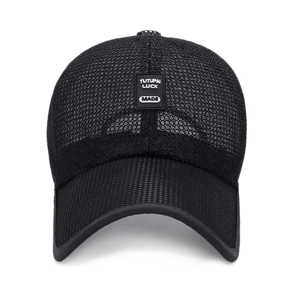 Adjustable Outdoor Space Quick Dry Baseball Cap Mesh Snapback Hats Sun Hat