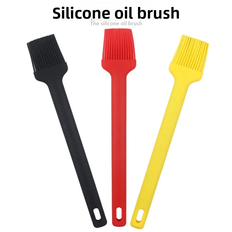 Large‑Size All‑in‑One Silicone Basting Brush, Household Pastry Brush for Pancake, BBQ Grill & Baking Kitchen Tool