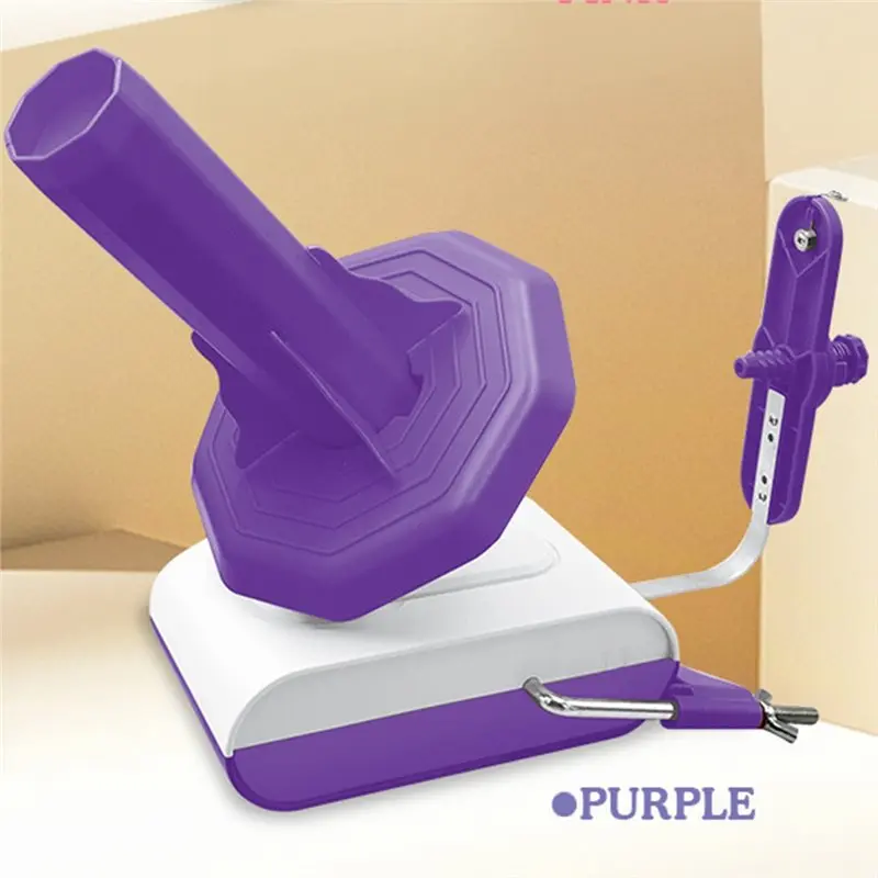 B03C-Dual Roller, For Crocheting Compatible 5.0 Upgraded Electric Yarn Winder, Super Strong Tension Ideal For Home Studio