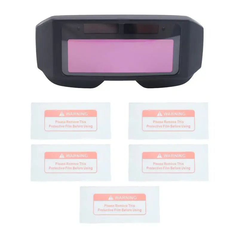Happy New- Solar Auto Darkening LCD Welding Helmet Glasses Mask Goggles Eyes Protector Welder Cap Goggles Machine Soldering Mask