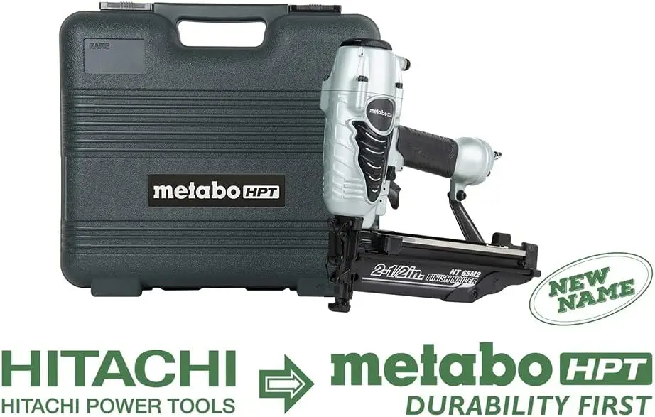 Imagem -04 - Metabo Hpt-finish Nailer com Espanador de ar Integrado Calibre 16 Pol Pol Pol Pol Nt65m2s Garantia de Anos