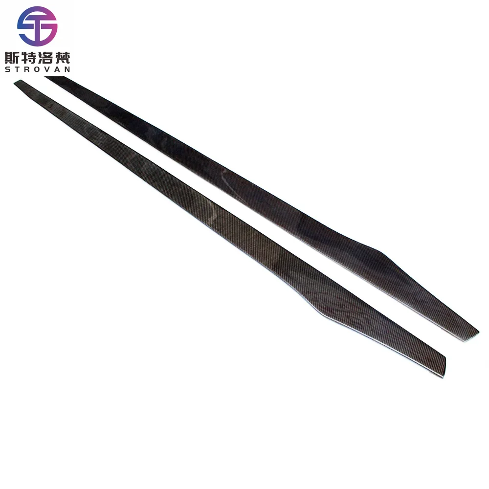 

STLF Real Two Side Carbon Fiber Side Bumper Extension Skirt Splitter for Porsches 911 991 Carrera ( Both 991.1 & 991.2 )