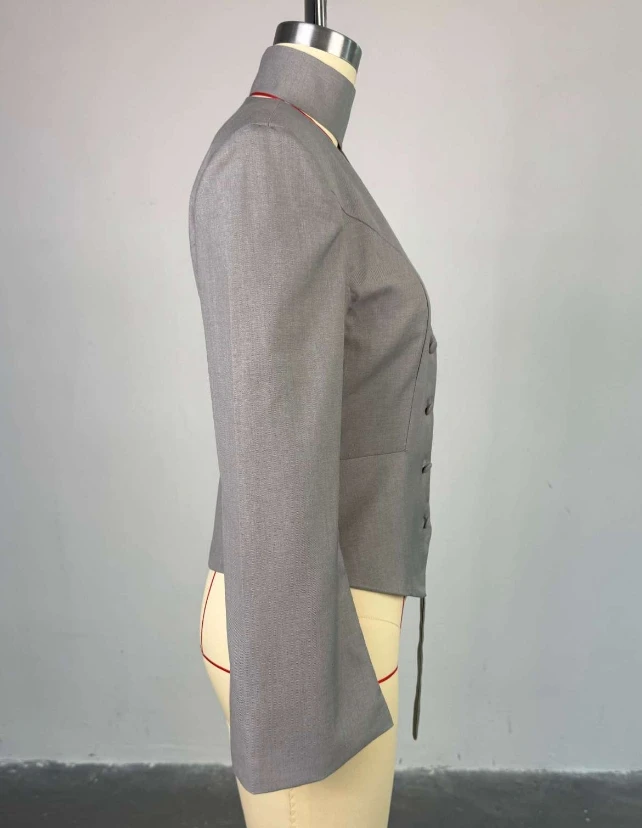 Women's Fashion Jacket 2025 Latest Women's New Fashionable Solid Color V-Neck Scarf with Long Sleeved Casual Suit Jacket and Top