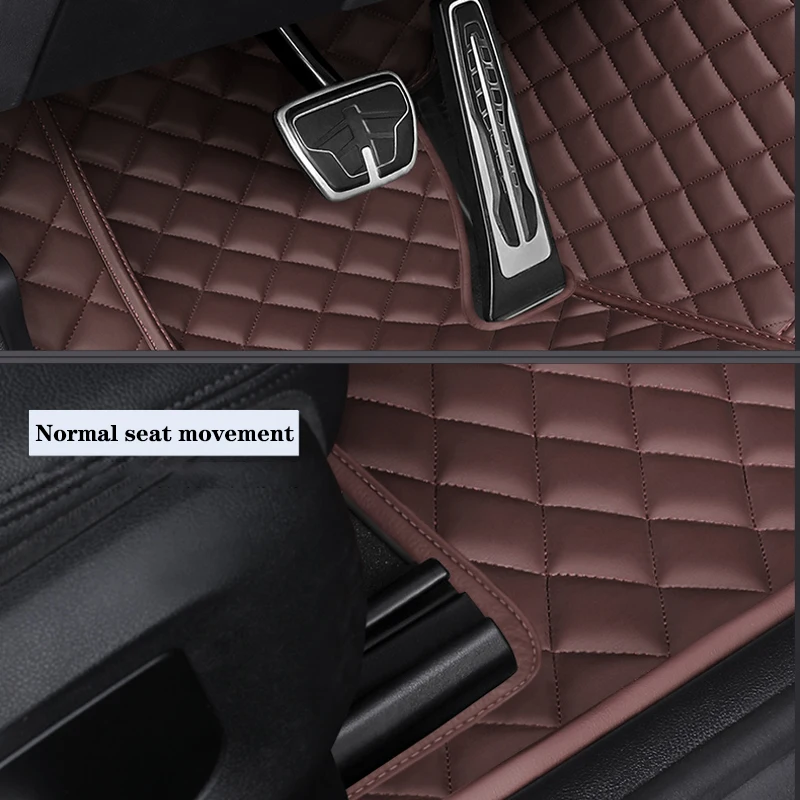 Custom Car Floor Mat For BMW E39 E60 X6 G06 F16 2004 2006 2007 2008 2010 2012 2014 2016 2018 2019 2020 2021 Man Auto Accessories