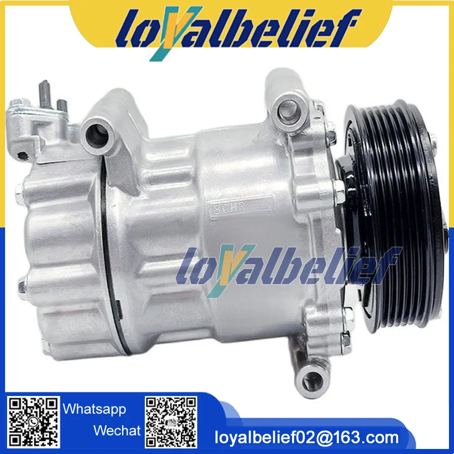 For Sanden SD6V12 AC COMPRESSOR For MINI CLUBMAN R55 R56 R57 Cooper D S SD 2758433 6942501 64529223392 64526942501 1457F