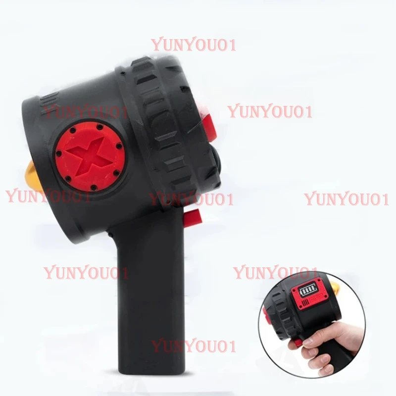 Violent Fan Handheld Violent 90MM Fan Hair Dryer Car Washing  Water Blowing Machine Snow Removal Machine ABS+PETG Carbon Fiber